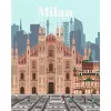CreArt - Milán colorido, pintura