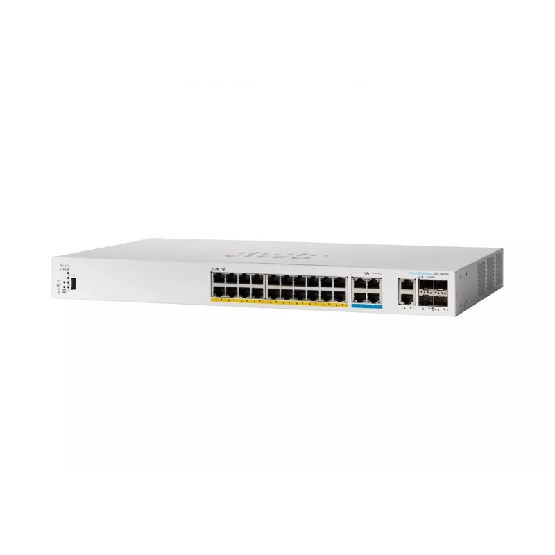 Switch gestionado Cisco Catalyst C1300-24MGP-4X L2/L3 24 puertos PoE