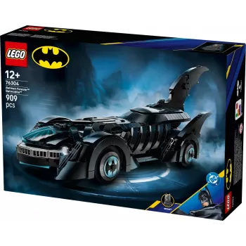 Set de construcción LEGO DC Super Heroes Batman Forever Batmóvil 76304 — 909 piezas, 1 minifigura, edad recomendada 12+