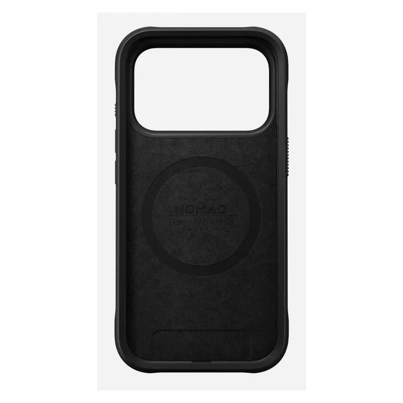 Funda para móvil Nomad Rugged Leather Case para iPhone 17 Pro, 6,3