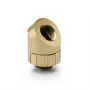 Racor giratorio acodado de 45° BitsPower Artemis – Stardust Gold