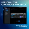 Teclado mecánico gaming con cable Logitech G915 X negro con iluminación RGB