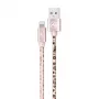 Cable USB a Lightning Tellur TLL155621 3A 1 m — rosa
