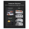 Funda organizadora de cables Inateck AB03010 — funda organizadora 27 × 15,8 × 11 cm, negra