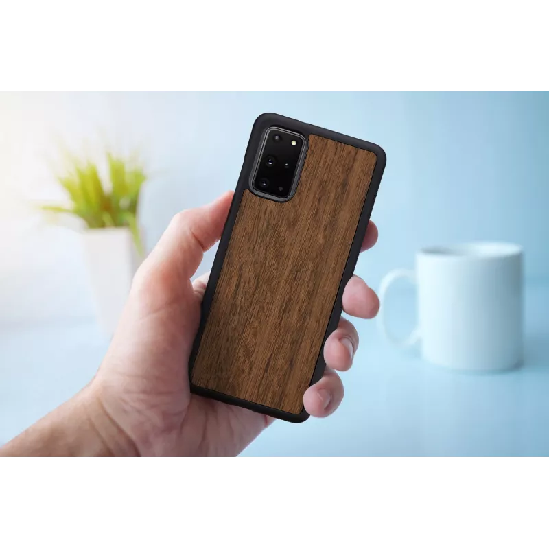 Funda protectora para smartphone man and wood para Samsung Galaxy S20+ — Koala negra