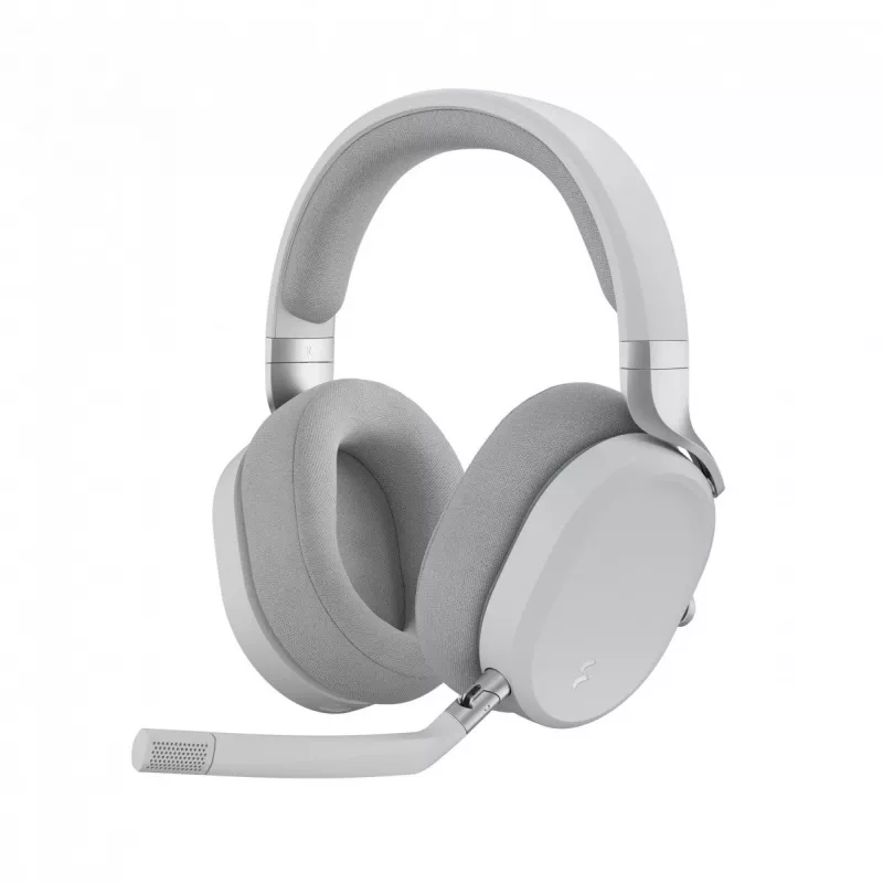 Auriculares Fractal Design Scape con cable e inalámbricos diadema música base de carga gris