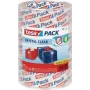 Cinta de embalar Tesa Packband 57831-00-01 transparente, 66 m × 50 mm, pack de 3