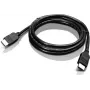 Cable HDMI Lenovo 00XL114 — cable de vídeo digital para pantalla, conector HDMI estándar