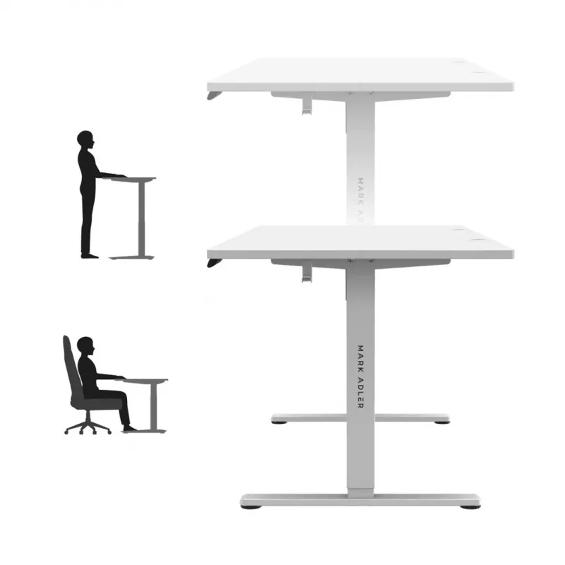 Escritorio eléctrico MA-Leader 7.6 blanco