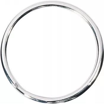 Llaveros WEDO 2623030 metal 30 mm plateado niquelado pack de 100