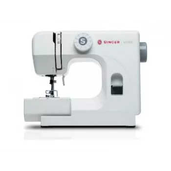 Máquina de coser semiautomática SINGER M1005 — 11 puntadas, 4 mm de ancho de puntada, canillero superior, brazo libre, 2,5 kg