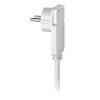 Regleta de enchufes Brennenstuhl Comfort-Line Plus 6 tomas con conector plano blanco 2m