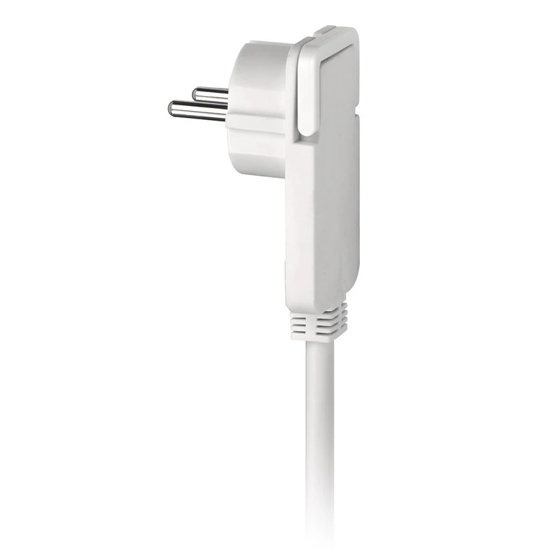 Regleta de enchufes Brennenstuhl Comfort-Line Plus 6 tomas con conector plano blanco 2m