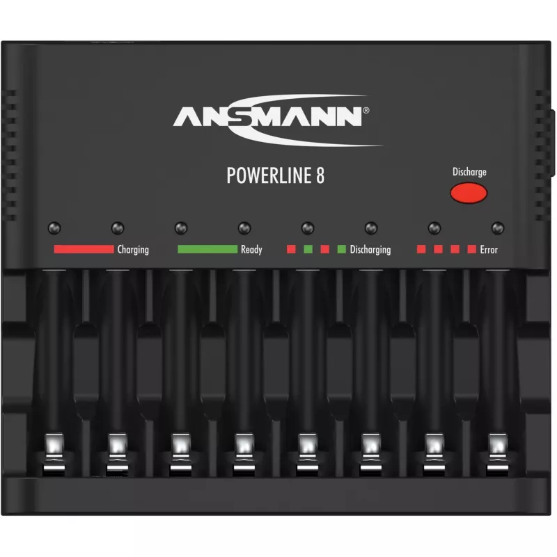 Cargador de batería Ansmann Powerline 8