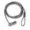 Candado de combinación DICOTA Stand-alone Notebook Security Pro negro acero inoxidable