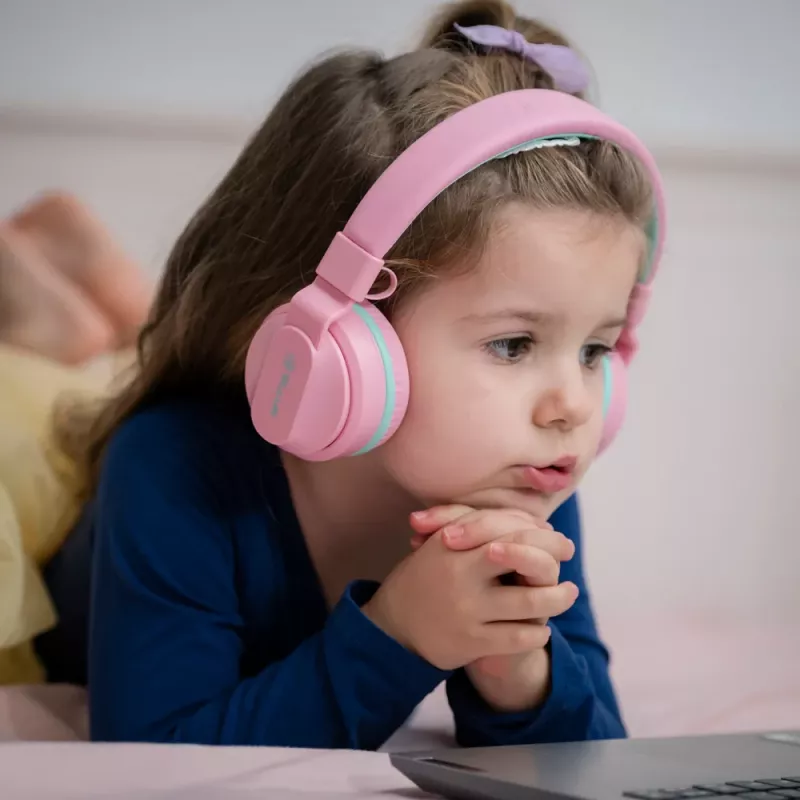 Auriculares Tellur Buddy Bluetooth Over-Ear Rosa