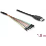 Cable USB DELOCK 63986 — pack individual, conexión USB estándar