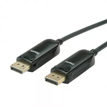 Cable DisplayPort v1.4 ROLINE AOC 8K60 ST/ST 20m - cable - digital/visualización/vídeo - 20 m (14.01.3493)