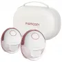 Sacaleches eléctrico doble Momcozy M6, rojo, 180 ml