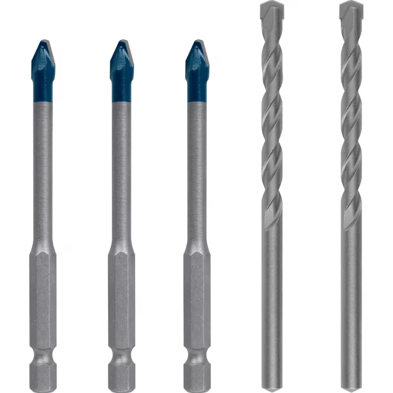Juego de brocas Bosch EXPERT HEX-9 HardCeramic 5 uds.