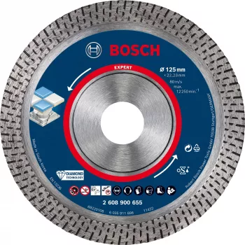 Disco de sierra Bosch Expert HardCeramic 12,5 cm 1 ud.