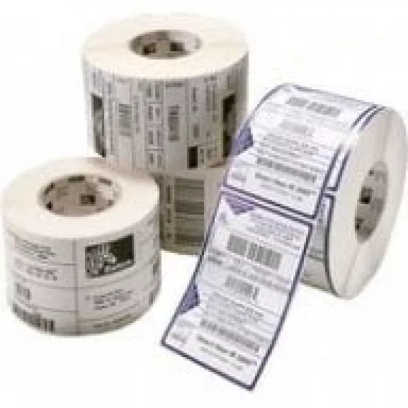 Etiqueta de impresora Zebra ZIPRT3014648 blanca etiqueta de impresora autoadhesiva