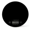 Esperanza EKS003K báscula de cocina negra superficie plana redonda báscula de cocina electrónica