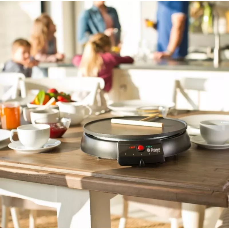 Máquina de crepes Russell Hobbs 20920-56 1 crepe(s) 1200 W Negra