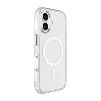 Funda LAUT CRYSTAL MATTER X para iPhone 16 transparente monocromático