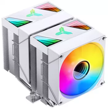 Disipador CPU Jonsbo CR-1400 DV2 blanco con ventilador de 140 mm