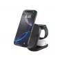 Cargador de interior Belkin UltraCharge 25W Qi2 3en1 Cargador magnético EU negro redondo