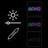 Panel de neón gaming MANTA SNL111MT – símbolos LED decorativos para setup gaming