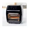 Freidora de aire Black & Decker BXAFO1200E — 12 L, 1700 W, control táctil, 40–200 °C, asador giratorio, hornear y freír