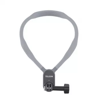 Correa para cuello con soporte para cámaras de acción Telesin TE-HNB-001 – longitud ajustable, soporte de cambio rápido
