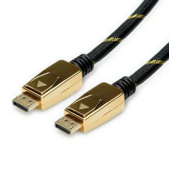 ROLINE 11.04.5921 cable DisplayPort 2 m negro - oro (11.04.5921)