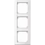 MERTEN Marco triple con portarótulos 470319 M-SMART blanco polar brillante 470319 470319 (470319)