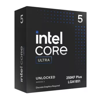Intel Core Ultra 5 250KF Plus 18 núcleos LGA1851 CPU, Box (BX80768250KF)