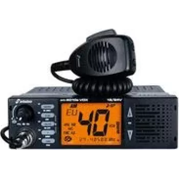 Radiotelefono profesional Stabo XM 5010e, 40 canales, negro, 188×54×160 mm