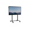Soporte eléctrico con pantalla táctil AVTEK 1MV137 soporte móvil regulable en altura para pantallas interactivas