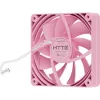 Ventilador de refrigeración para ordenador HYTE FA12-SM-4 120 mm, 1500 rpm, 72 m³/h, 1,6 mmH2O, FDB, rosa, 4 uds.