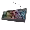Trust GXT 792 QUADROX Teclado y ratón gaming USB QWERTY US English Negro