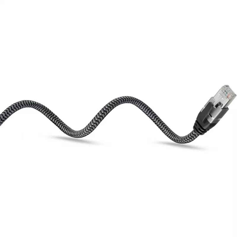 Goobay 70753 Cable USB-C a RJ45 Ethernet CAT 6 para conexión a internet por cable estable con router/módem/switch de red/sustituye adaptador USB a RJ45 / 1