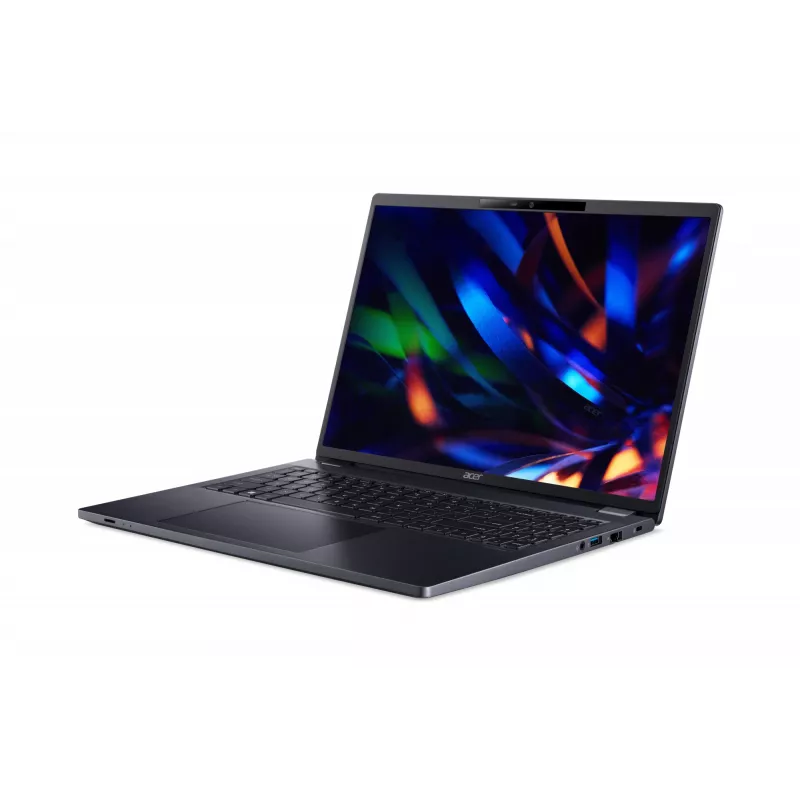 Acer TravelMate P4 16 TMP416-52G-TCO-51EJ portátil, 16 pulgadas IPS 1920 x 1200, Intel Core i5-1335U, 16 GB RAM, SSD NVMe de 512 GB, Intel Iris Xe Graphics, Wi-Fi 6E, Windows 11 Pro, teclado alemán, azul pizarra