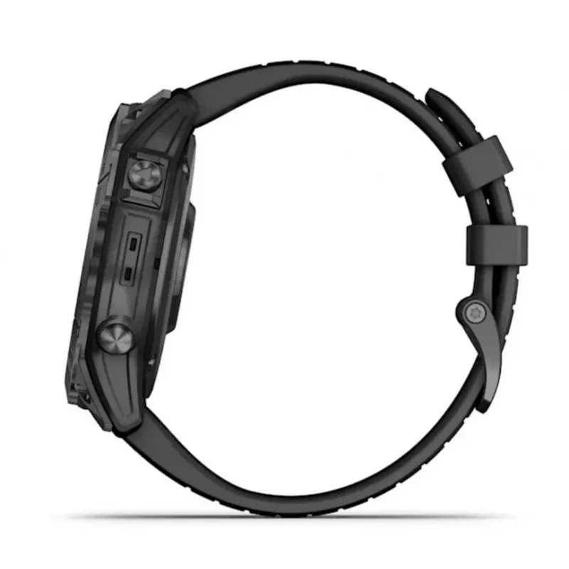 Smartwatch GARMIN epix Pro (Gen 2) — 1,4 pulgadas AMOLED 454×454, 32 GB, GPS, Wi-Fi, Bluetooth, carcasa de 51 mm, 98 g, silicona negra
