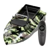Barco cebo Flytec V050 con batería de 12000mAh, verde camo — barco cebo por radiocontrol