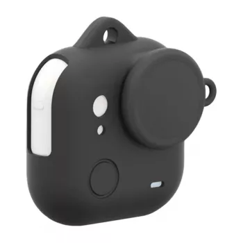 Protector de silicona para objetivo + funda PULUZ para Insta360 GO Ultra
