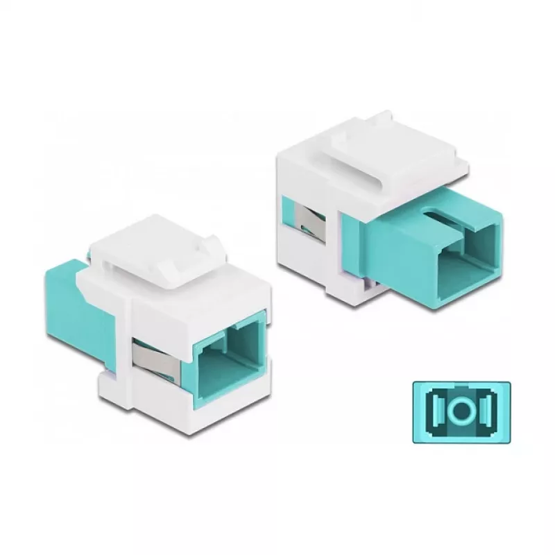 Módulo Keystone conector hembra SC simplex a conector hembra SC simplex DeLOCK