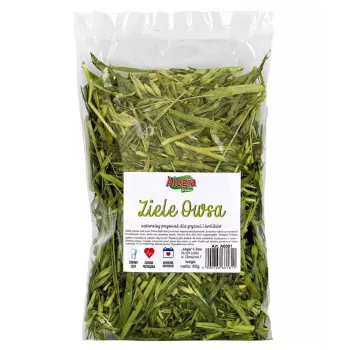 Snacks para roedores y conejos Alegia Oat Herb Treat ALEGIA 80 g – mezcla de hierbas y avena sin azúcar, sin gluten