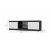 RTV 120 MALWA antracita/blanco