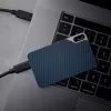 SSD portátil Intenso TX100, 500 GB, USB 3.2, antracita/azul